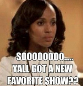 Olivia Pope’s reaction to ppl going crazy over the first season of #Empire