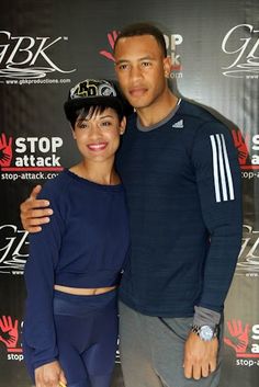 Grace Gealey and Trai Byers
