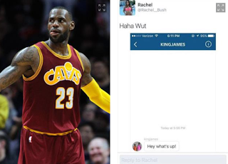 LeBron James Instagram Model