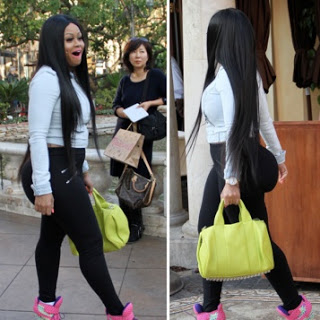 Blac Chyna Butt Collapse