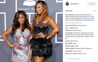 Why Did Tamar Get Fired From The Real? Wendy Williams