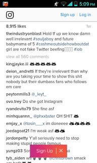 “CasshmeOusside” Girl and Soulja Boy Beef?