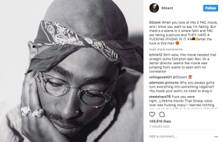 Tupac Using iPhone 7 In Movie?