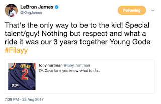 LeBron Reaction To Kyrie Irving – Snapchat