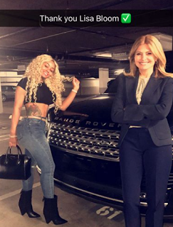 Lisa Bloom Gets Blac Chyna’s Range Rover Back