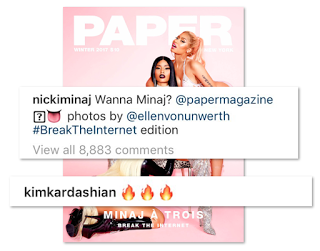 Nicki Minaj – Break The Internet, Kim Kardashian