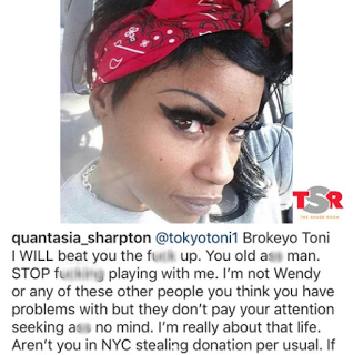 Quantasia Sharpton Vs. Tokyo Toni
