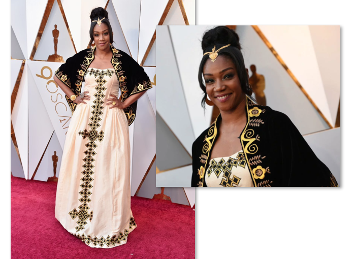 Tiffany Haddish White Dress (SNL)