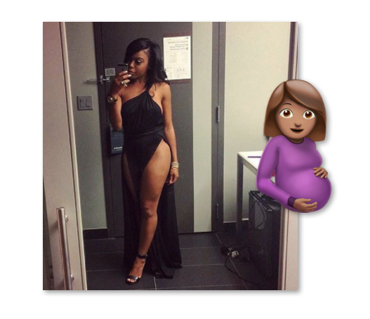 Dominique Perry Pregnant (Tasha From Insecure)
