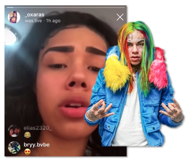 6IX9INE Baby Mama Sara IG