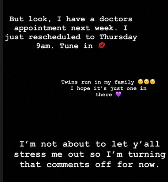 Summer Bunni: Offset Side Chick Pregnant