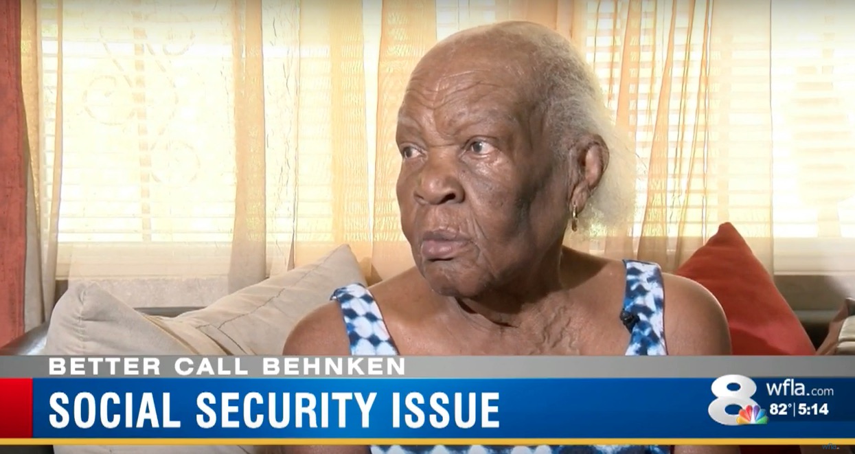 Mamie Walker, Tampa Social Security Withheld By Government