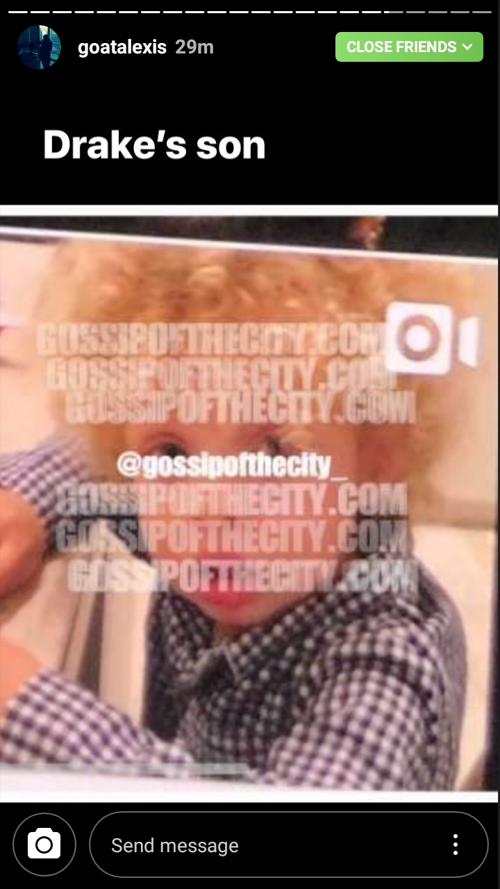 Adonis Graham, Drake's Son Pictures Leak