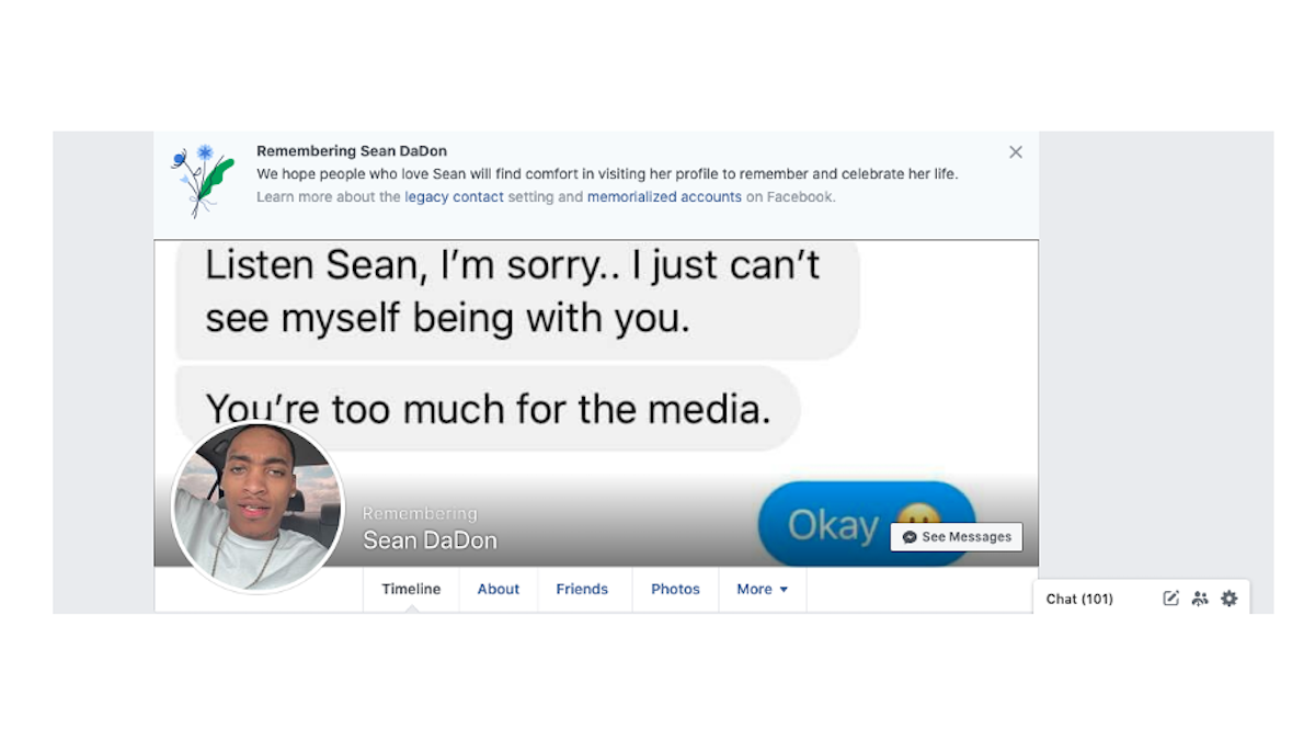 Sean DaDon Reed – Facebook Indianapolis Shooting