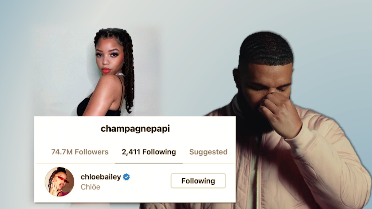 Drake Follows Chloe Bailey On Instagram