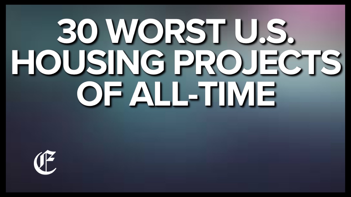 Top 30 Worst Public Housing Projects Of All-Time In America, Infamous US Ghettos